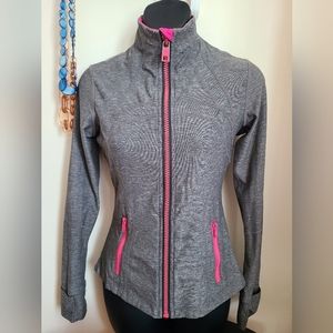 🌟Lululemon Define Jacket Magenta & Heather Grey Size 4 - 16" P2P